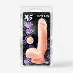 Blush Novelties Dildo X5 Hard On Vaalea