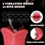 Action Ember Licking & Vibrating Clitoral Stimulator