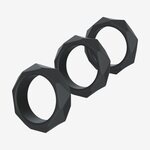 Hidden Desire Extreme Heavy C-Ring Set Penisringen