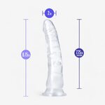 Blush Novelties B Yours Dildo Glimmer Clear