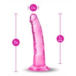 Blush Novelties Lust n' Thrust Dildo Pinkki