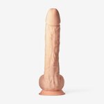 Dream Toys XXL Dildo Dual Density Vaalea