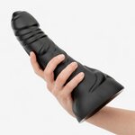 Buttr Black Hawk Curved Anal Dildo