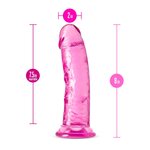 Blush Novelties Roar 'n Ride Dildo Pinkki