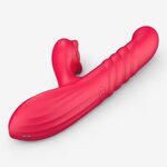 Erospace Red Rose Thrusting Vibrator