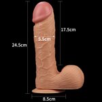 Lovetoy Legendary King Size Realistic Dildo 9"