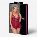 Cottelli Curves Cottelli Curves Punainen Babydoll & Avotangat