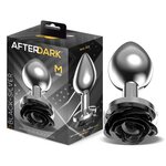 Afterdark Anal Plug Black Rose Hopea