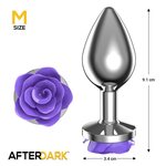 Afterdark Anal Plug Purple Rose Hopea