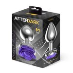 Afterdark Anal Plug Purple Rose Hopea