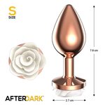 Afterdark Anal Plug White Rose Gold