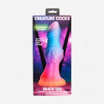 XR Brands Creature Cocks Glow In The Dark Galactic Cock