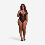 Le Desir Wireless Bodysuit With Adjustable Sliders Plus Size