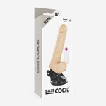 BaseCock Dildo Moottorilla Vaalea