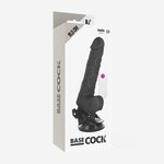 BaseCock Dildo Moottorilla Musta