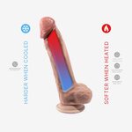 Premium Real Skin Dildo 23 cm