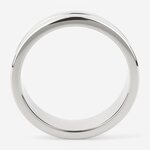 Mr. Steel Single Grooved Cock Ring