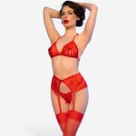 Chilirose Lingerie Rouge Fantasy Set