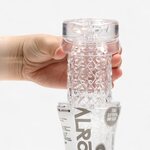 Real Rock Easy Rider Textured Masturbator Transparent