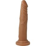 Blush Novelties Dildo Dr.Skin Straight To The Top Mokka