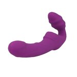 Dream Toys Strap On Dildo Ilman Remmejä Lila