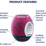 Satisfyer Egg Masturbator Bubble