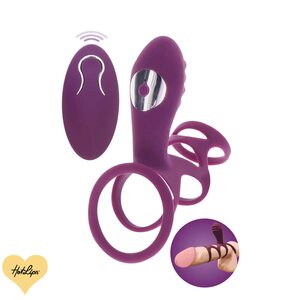 Toy Joy Penisrengas Moottorilla ja Kauko-ohjauksella Halo Halo