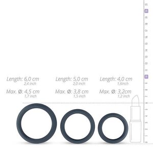 Boners Penis Rings 3 pcs