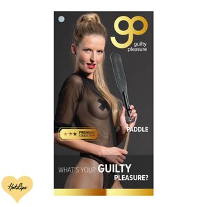 Guilty Pleasure Ylellinen Läimäytin 36 cm, Mikrokuitunahkaa