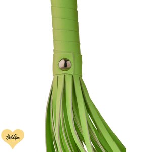 Radiant Pimeässä Hohtava Flogger-Ruoska – Neon Glow 30 cm