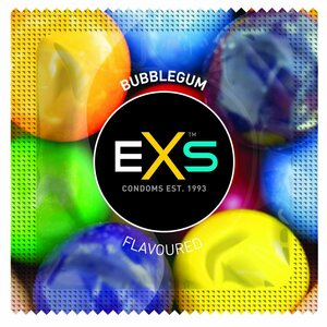 EXS Condoms - Bubble Gum Kondomit 100kpl