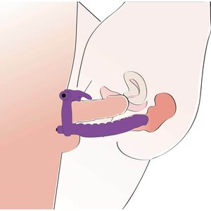 You2Toys Double Penetrator, Los Analos Lila
