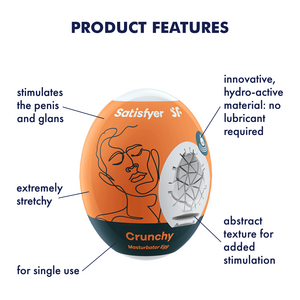 Satisfyer Egg Masturbator Crunchy