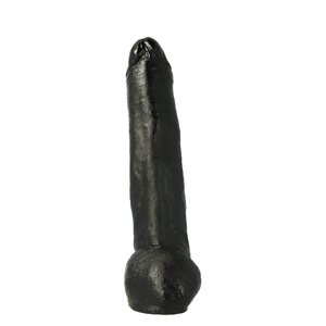 All Black Dildo All Black 15 Musta - Freddie