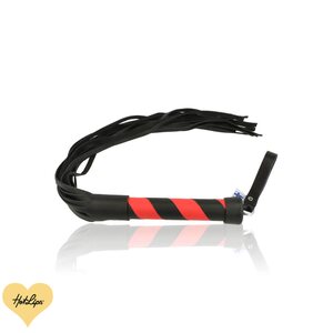 Joyfactory Ruoska Nahkaa Musta, Punaisella Kahvalla 58 cm