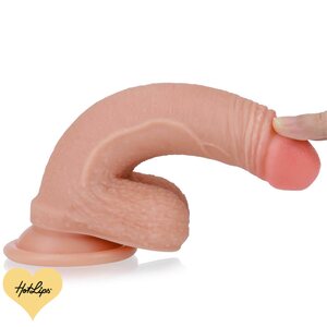 Lovetoy Nature Cock Dual Layered Silicone 18 cm