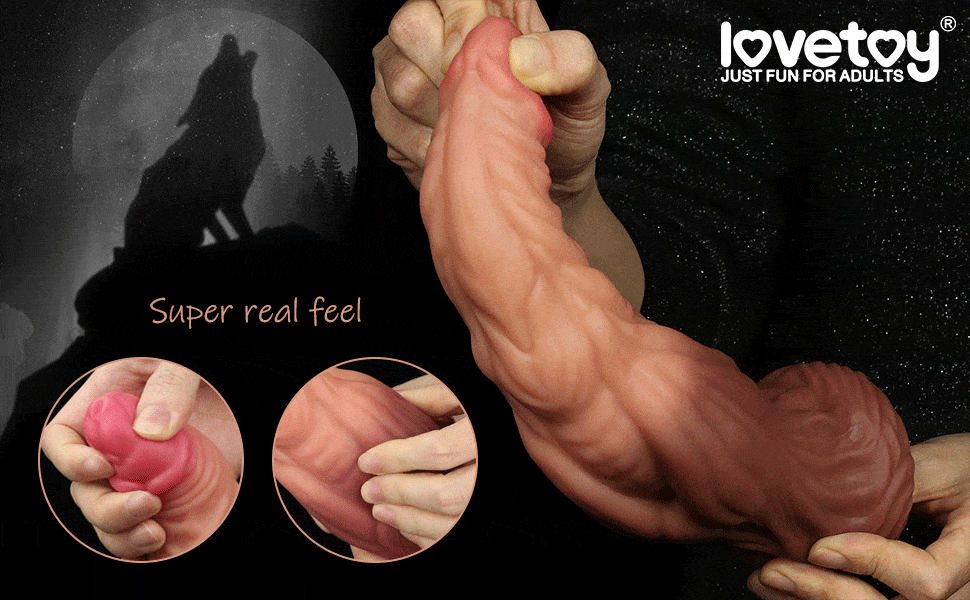 Lovetoy Nature Cock Dual Layered Silicone 24.5 cm