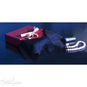 Chilirose Lingerie Orgasmistringit, Helmistringit Musta