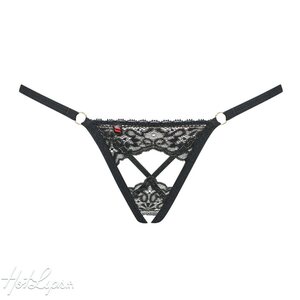 Obsessive Lingerie Meshlove Avotangat Musta