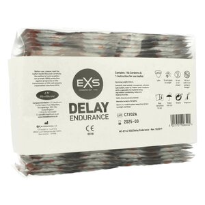 EXS Condoms Delay Endurance Kondomit 144 kpl