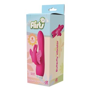 FLIRTS Butterfly Vibrator Pink