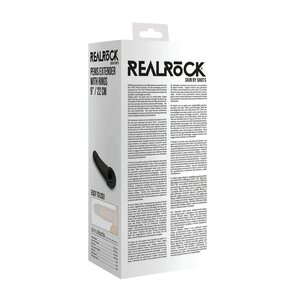 Real Rock Penisjatko 22 cm Musta