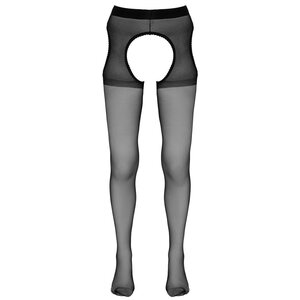 Cottelli Legwear Avosukkahousut - Musta