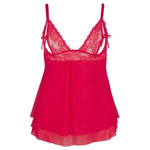 Cottelli Curves Babydoll Celestial Punainen Pluskoko
