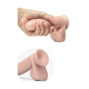 Blush Novelties Dr Skin Itseliukastuva Dildo 7 tuumaa