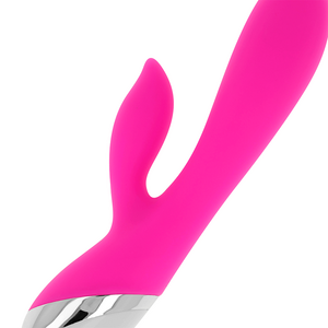 Ladattava Silikoni Duovibra Pinkki