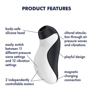 Satisfyer Orca 2 In 1 Klitoriskiihotin