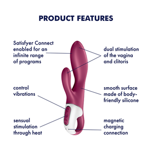 Satisfyer Heated Affair Lämpenevä Duovibraattori
