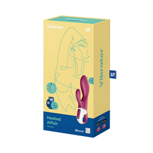 Satisfyer Heated Affair Lämpenevä Duovibraattori