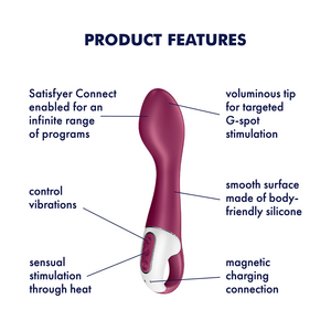 Satisfyer Hot Spot Warming G-point vibrator